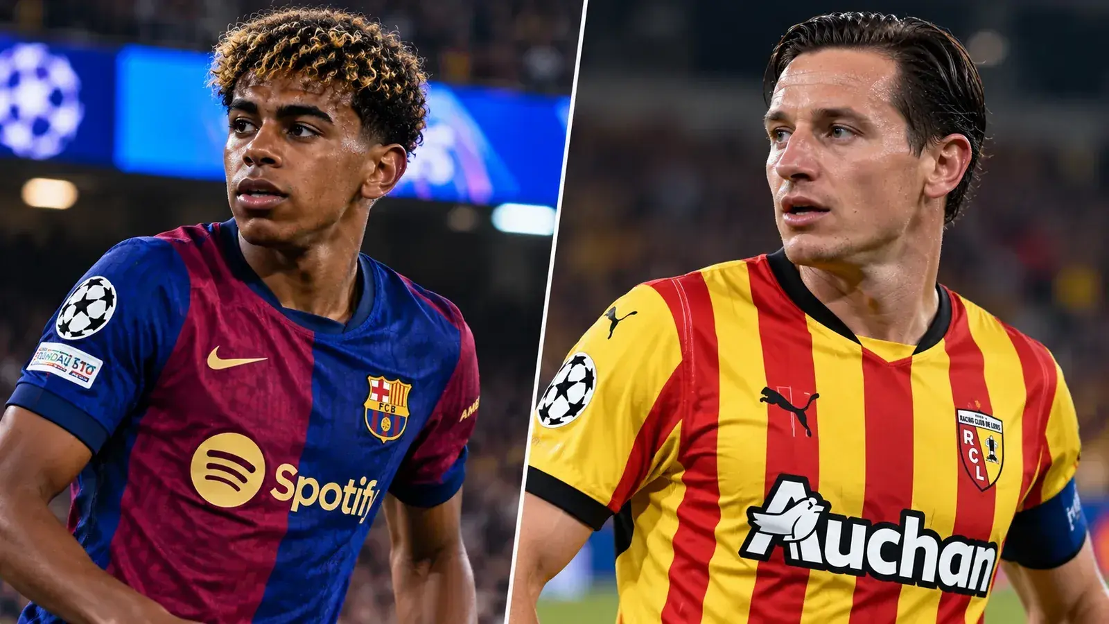 Duel sous les projecteurs d’un match de Ligue des champions