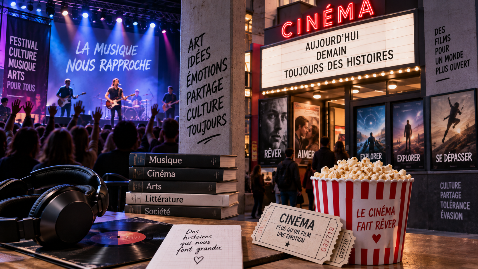 Minute Actu : Culture musique cinéma
