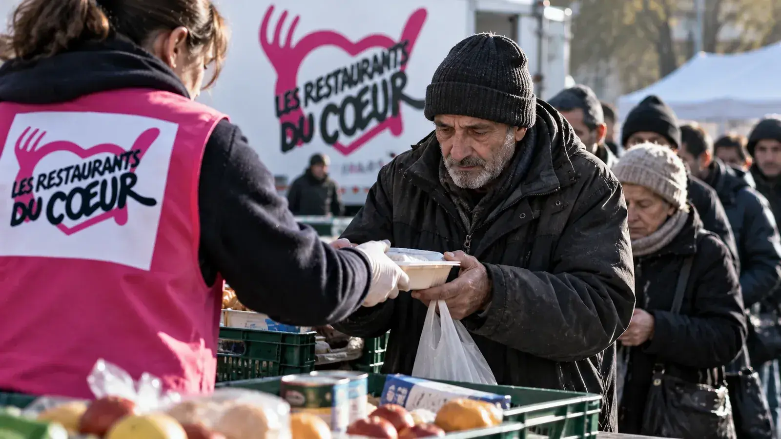 Distribution alimentaire solidaire