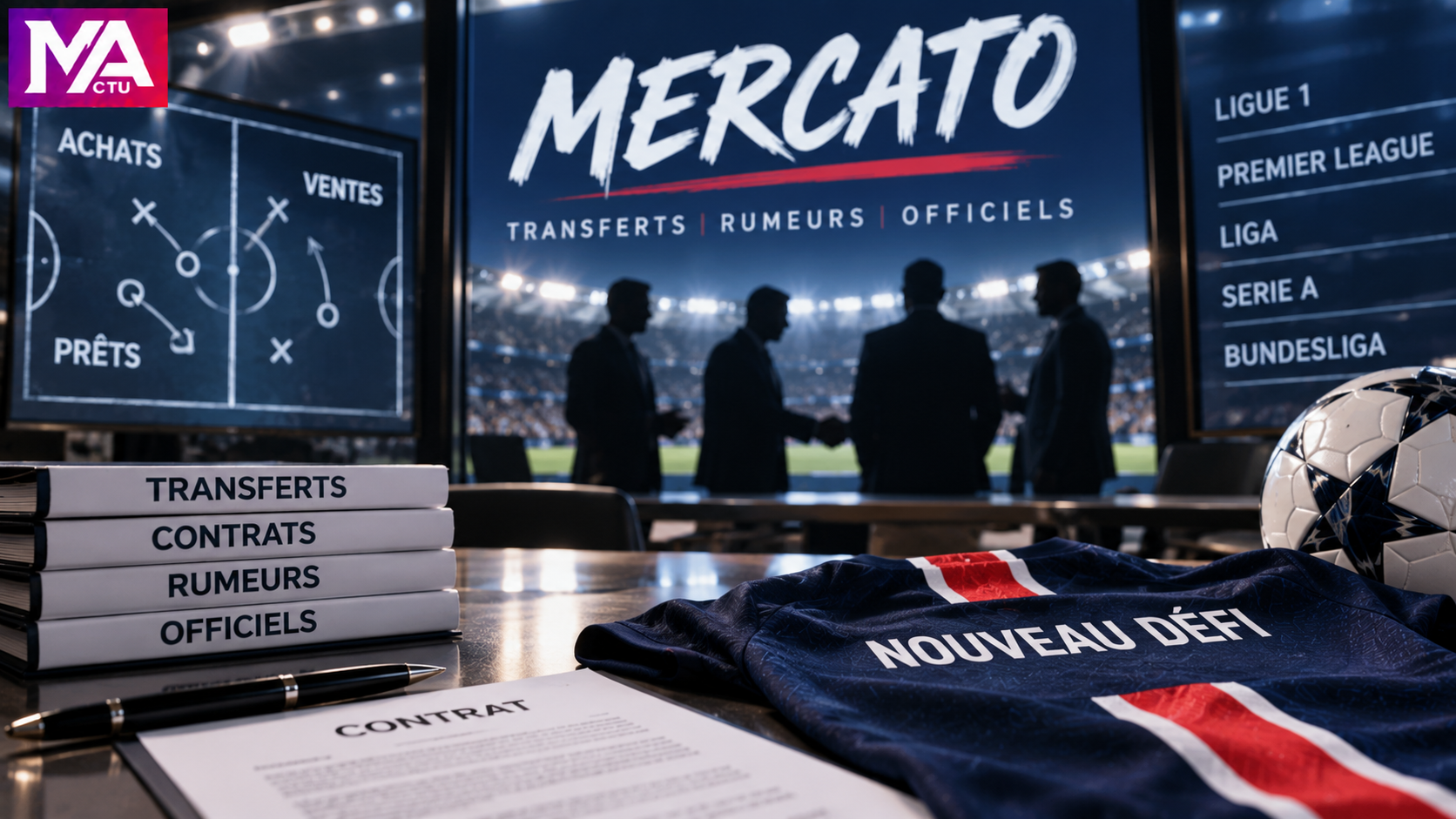 Minute Actu : Mercato Foot