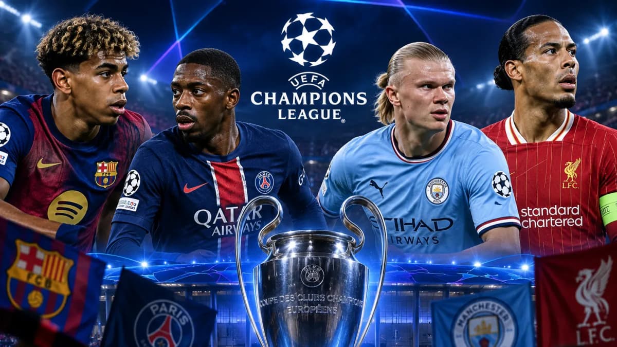 Affiche de la Ligue des champions
