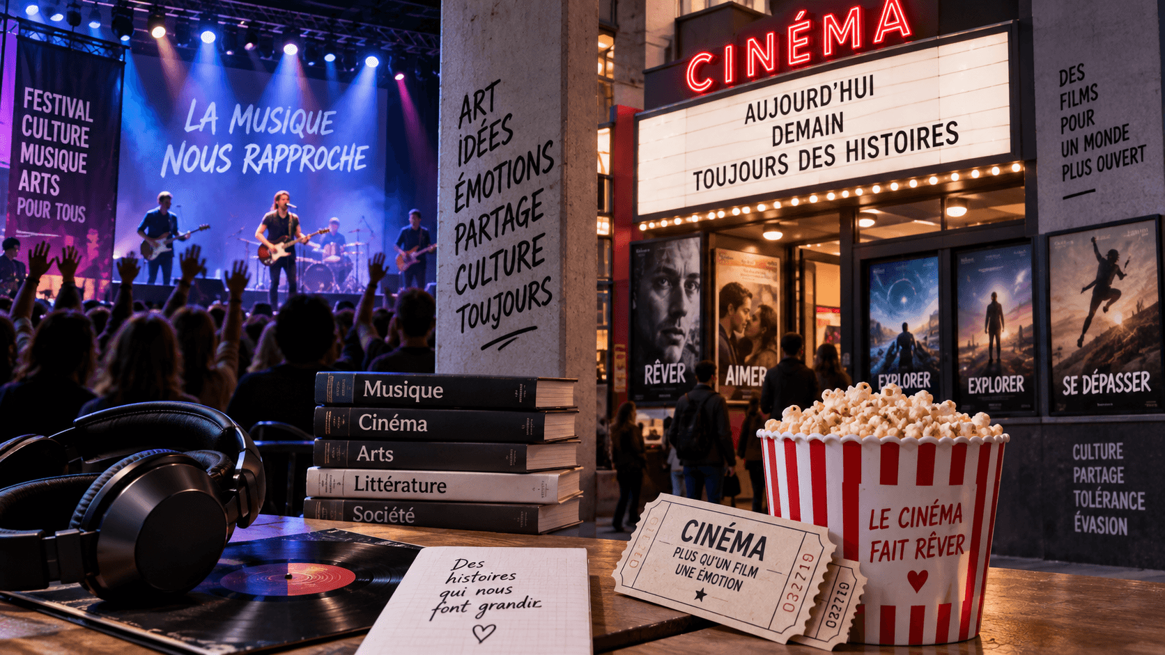 Minute Actu : Culture musique cinéma