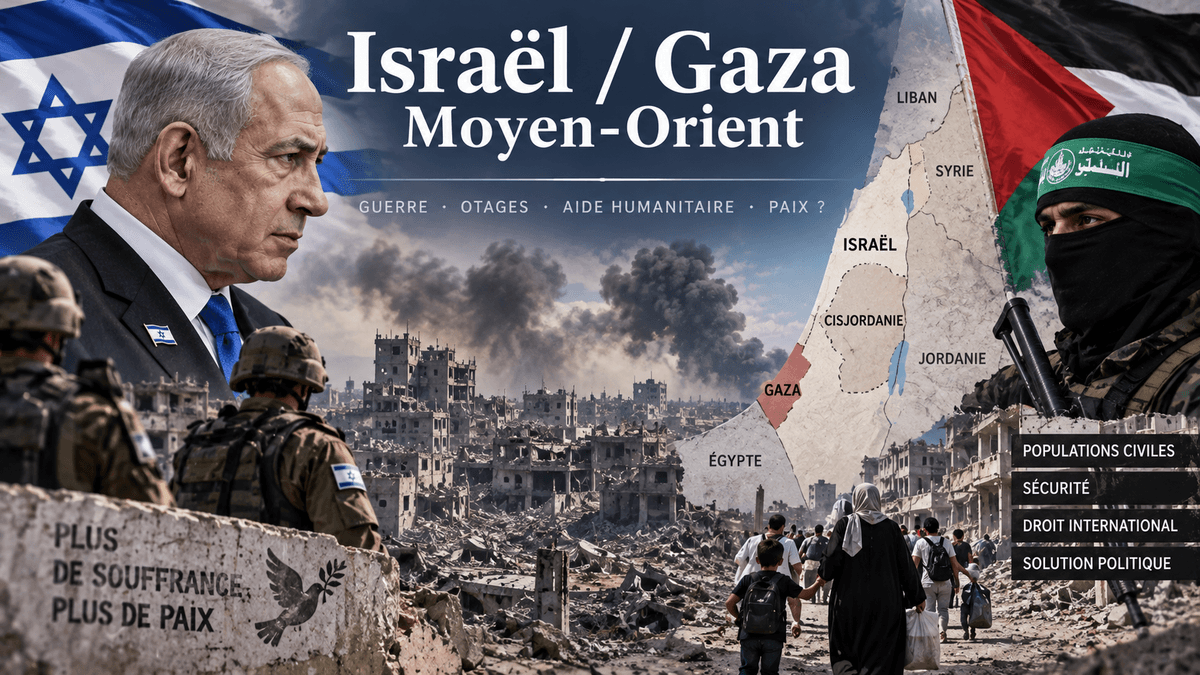Minute Actu : Israel Gaza Moyen Orient
