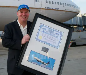 Il a parcouru 37 millions de kilomètres avec un billet d’avion à vie