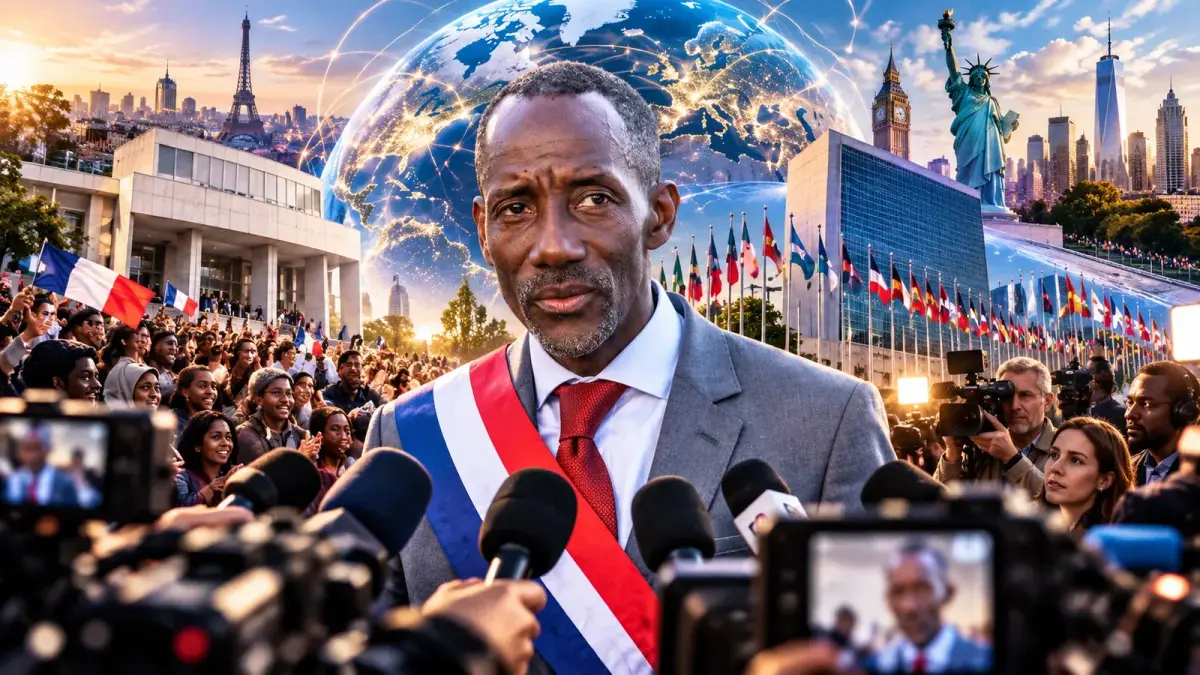 Le maire de Saint-Denis s’interpose entre des manifestants et des forces de l’ordre
