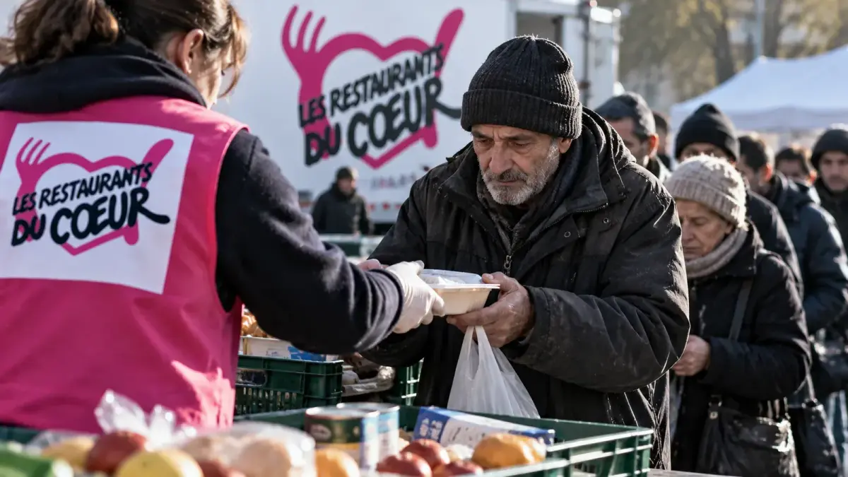 Distribution alimentaire solidaire
