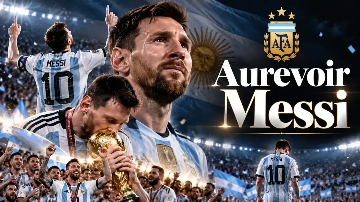Lionel Messi salue la foule du stade Monumental sous le maillot de l’Argentine