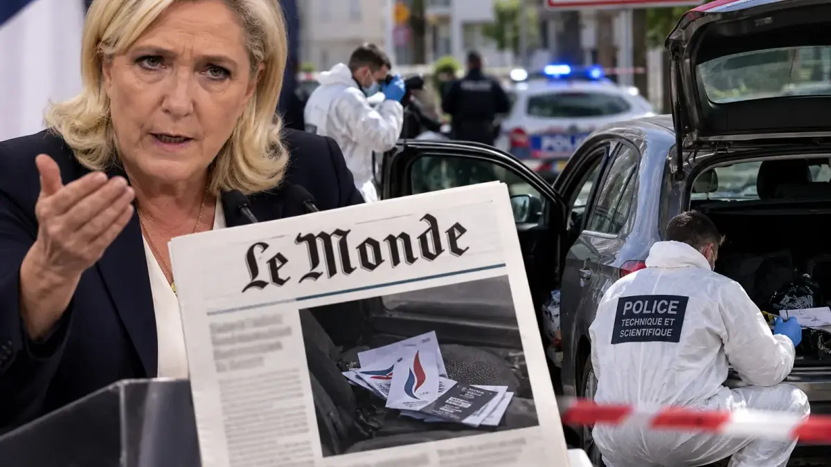 Illustration : polémique entre le RN et Le Monde après l’attentat de Trappes