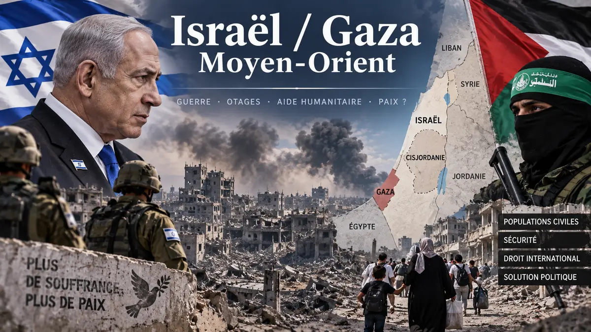 Minute Actu : Israel Gaza Moyen Orient