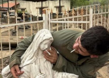 Liban : un soldat israélien sanctionné après un geste sur une statue de la Vierge Marie