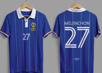 “Mélenchon 27” : pourquoi La France insoumise lance un maillot de foot en pleine Coupe du monde