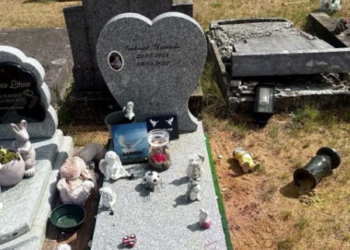 “Même la tombe d’un bébé a été visée” : l’émotion après la profanation du cimetière d’Écommoy