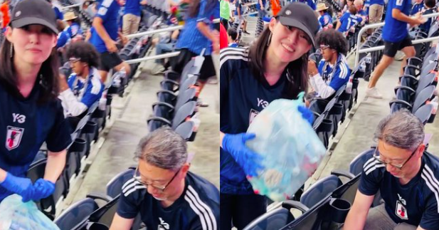 Pourquoi les supporters japonais ramassent-ils les déchets dans les stades ?