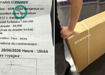 Peut-on transporter une télévision dans le métro ? Pourquoi un Parisien a écopé de 200 € d&rsquo;amende