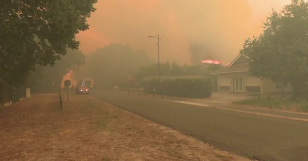 Incendies en Gironde : pourquoi Lège-Cap-Ferret demande aux habitants de plonger leurs bouteilles de gaz dans les piscines