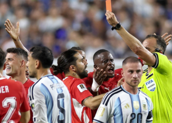Argentine favorisée ? L&rsquo;IFAB reconnaît que Breel Embolo n&rsquo;aurait jamais dû être expulsé face à l&rsquo;Albiceleste